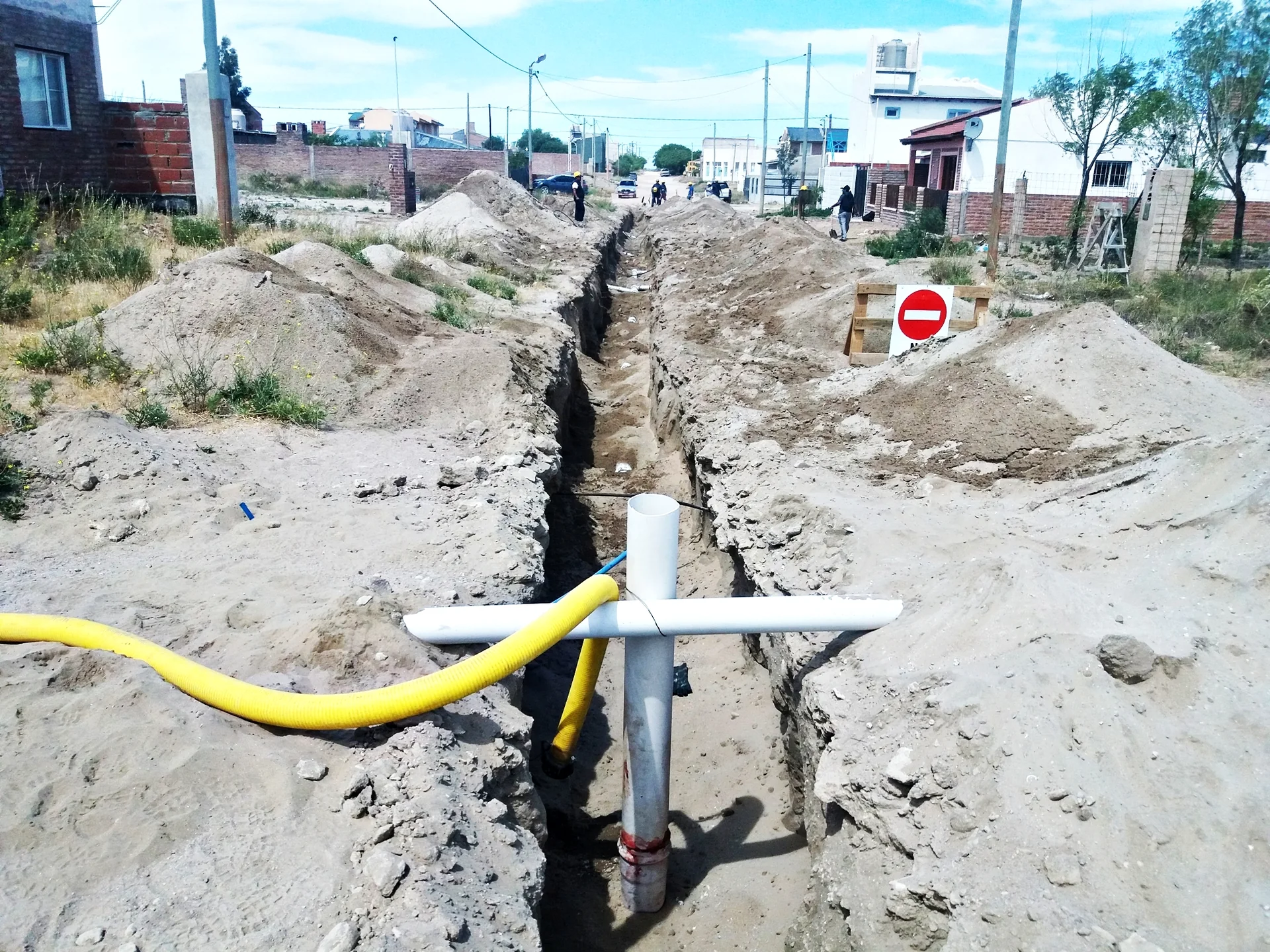 Instalación de cañerías y conexiones cloacales