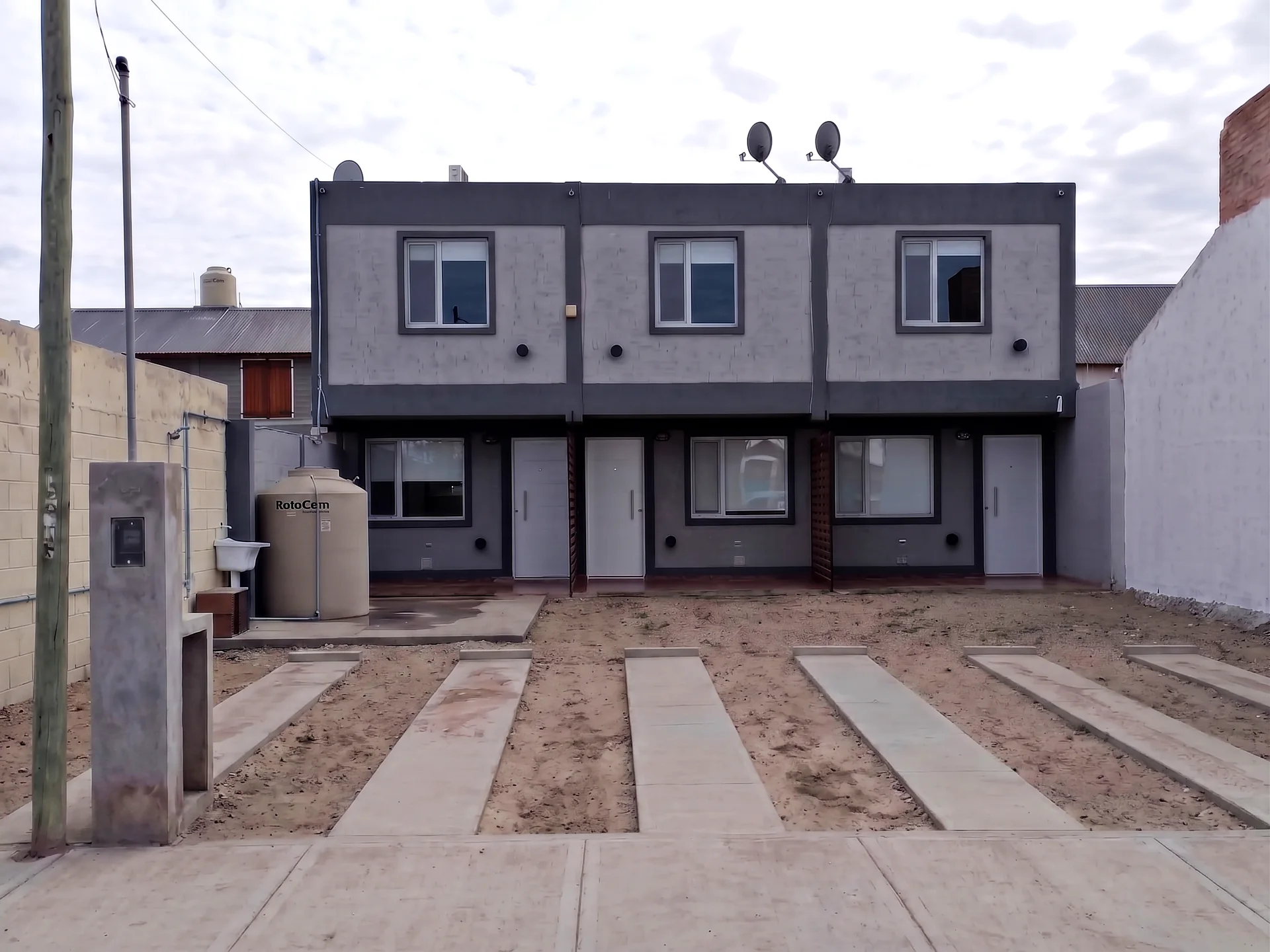 Vivienda en dúplex terminada